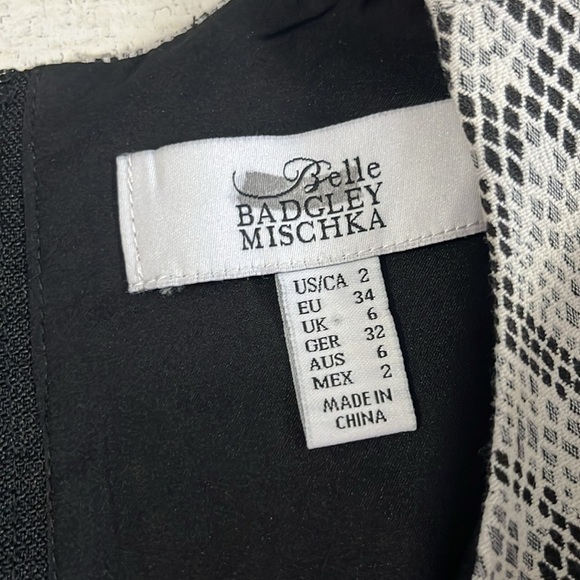 Belle Badgley Mischka Dress Size 2 - Picture 8 of 13